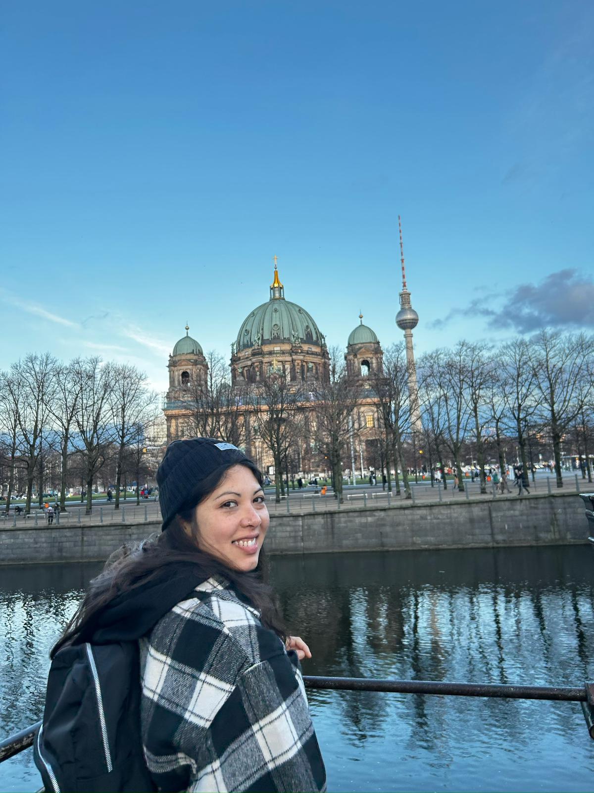 Barbara viajando por Europa